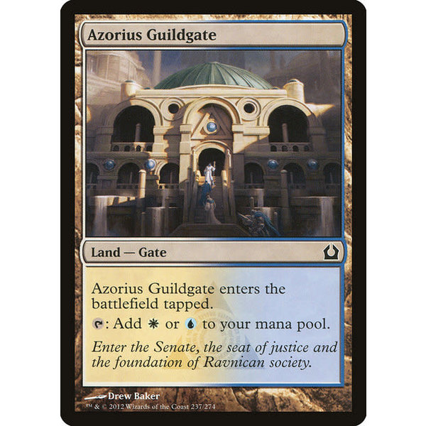Magic: The Gathering Azorius Guildgate (237) Moderately Played