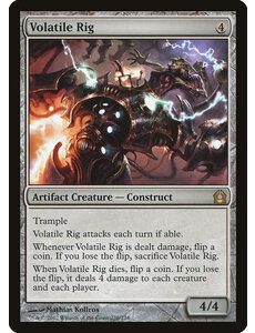 Magic: The Gathering Volatile Rig (236) Moderately Played