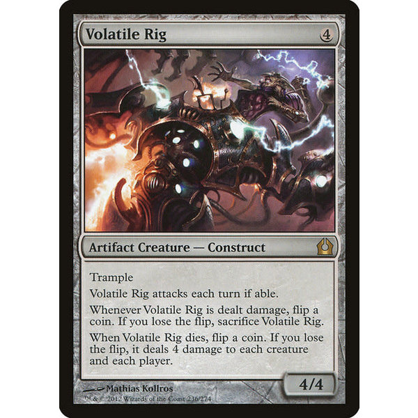 Magic: The Gathering Volatile Rig (236) Moderately Played