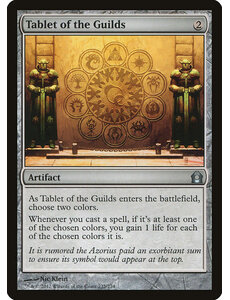 Magic: The Gathering Tablet of the Guilds (235) Moderately Played