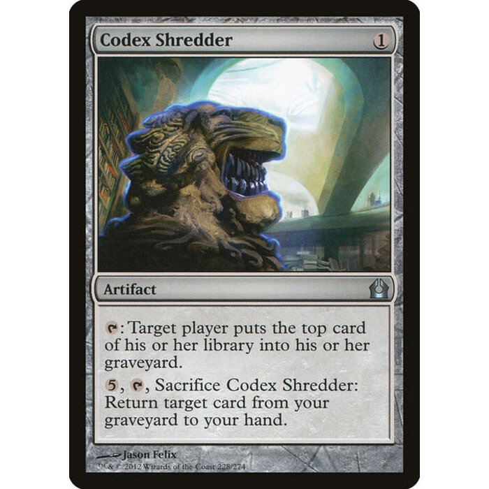 Magic: The Gathering Codex Shredder (228) Lightly Played