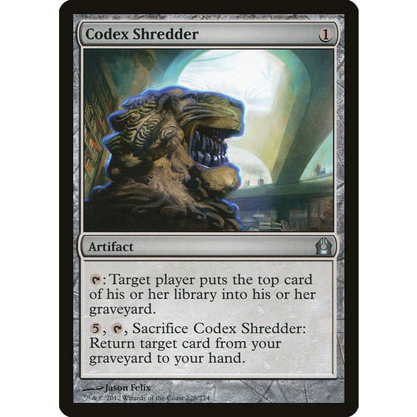 Magic: The Gathering Codex Shredder (228) Moderately Played