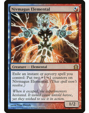 Magic: The Gathering Nivmagus Elemental (219) Moderately Played