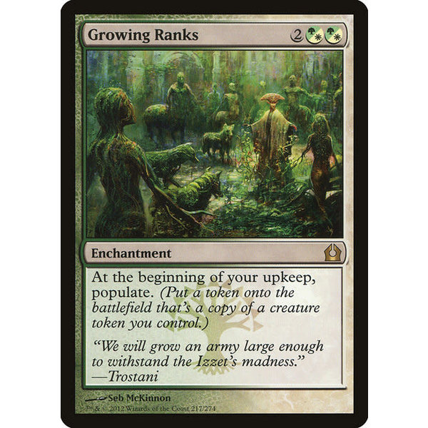 Magic: The Gathering Growing Ranks (217) Moderately Played