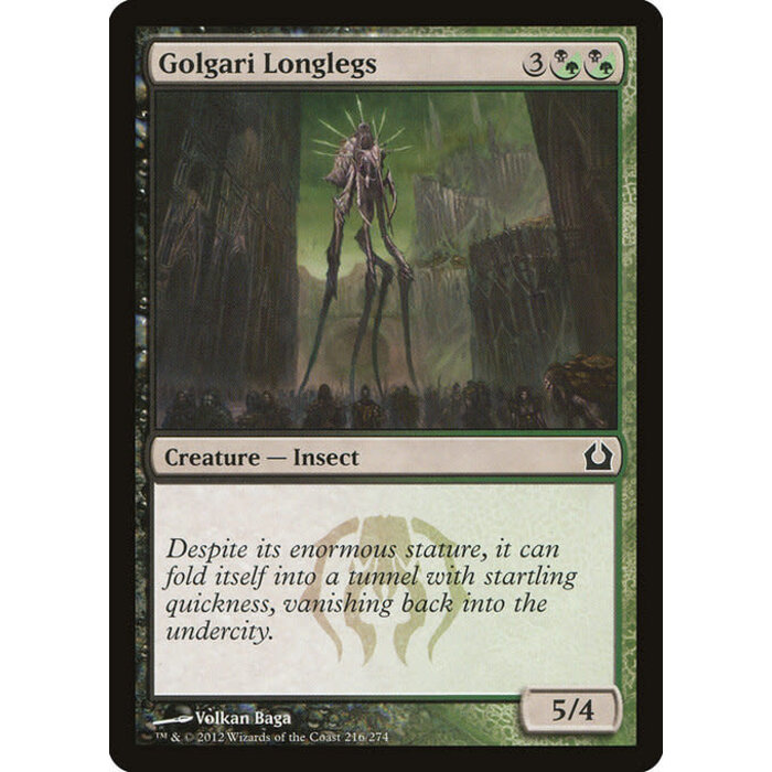 Magic: The Gathering Golgari Longlegs (216) Moderately Played