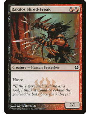 Magic: The Gathering Rakdos Shred-Freak (221) Lightly Played