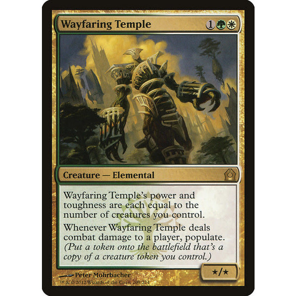 Magic: The Gathering Wayfaring Temple (209) Lightly Played