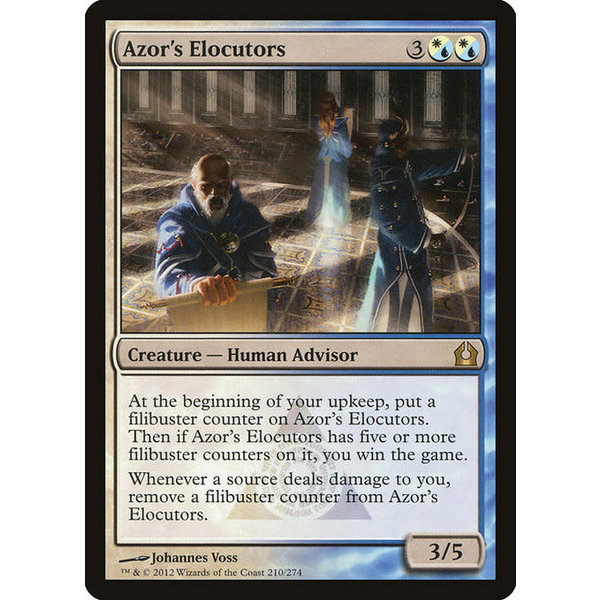 Magic: The Gathering Azor's Elocutors (210) Moderately Played
