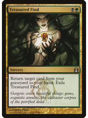 Magic: The Gathering Treasured Find (204) Moderately Played