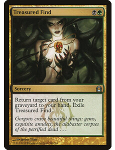 Magic: The Gathering Treasured Find (204) Moderately Played