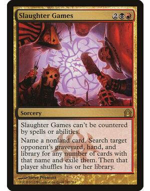 Magic: The Gathering Slaughter Games (197) Lightly Played Foil
