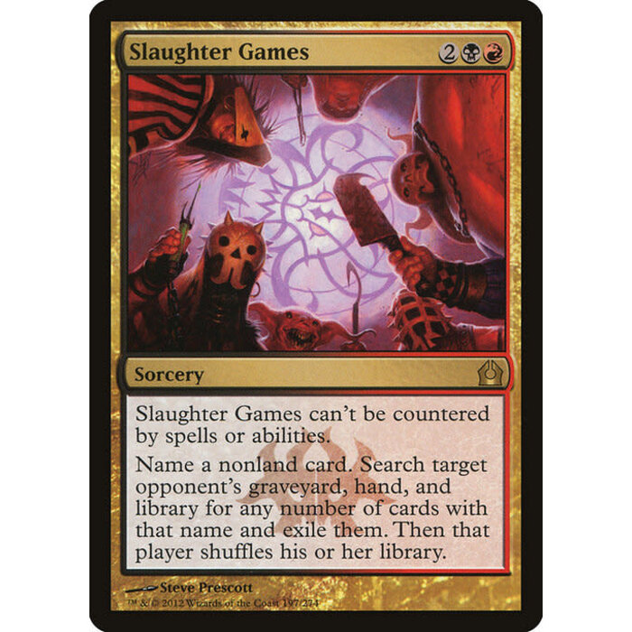 Magic: The Gathering Slaughter Games (197) Lightly Played Foil