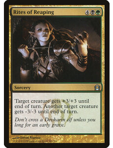 Magic: The Gathering Rites of Reaping (191) Lightly Played