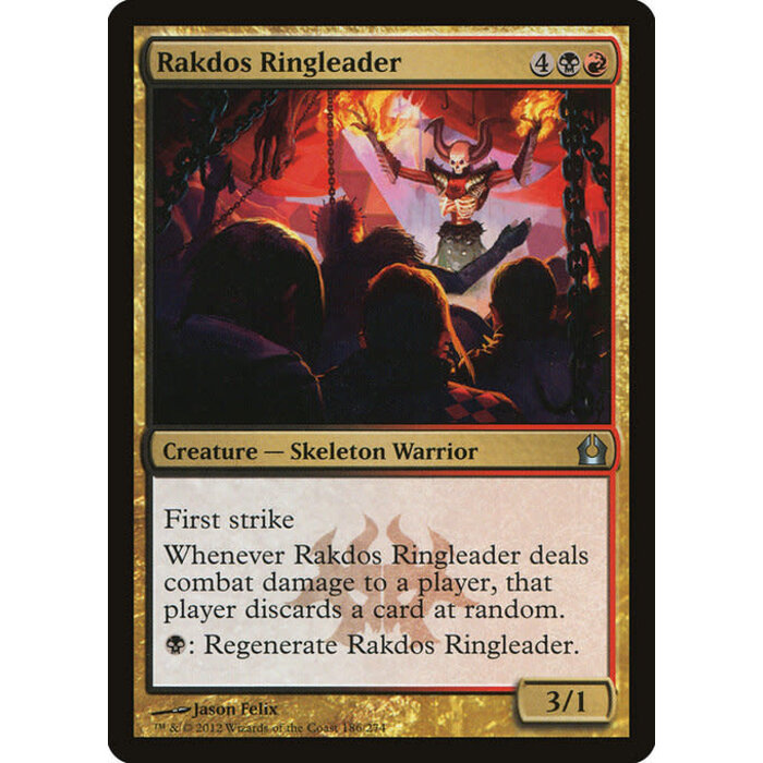 Magic: The Gathering Rakdos Ringleader (186) Lightly Played