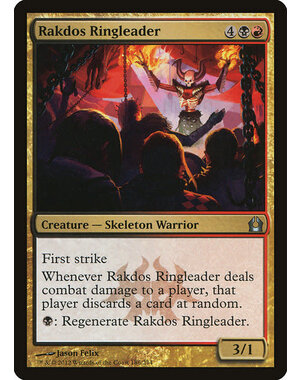 Magic: The Gathering Rakdos Ringleader (186) Moderately Played Foil