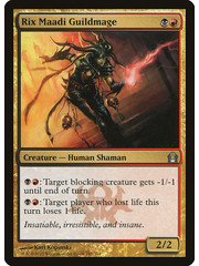 Magic: The Gathering Rix Maadi Guildmage (192) Moderately Played