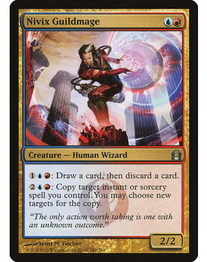 Magic: The Gathering Nivix Guildmage (182) Moderately Played Foil