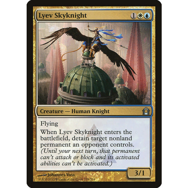 Magic: The Gathering Lyev Skyknight (179) Moderately Played