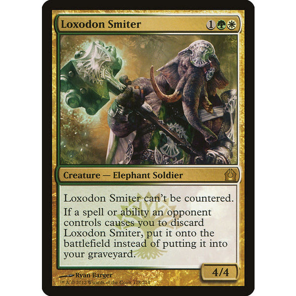 Magic: The Gathering Loxodon Smiter (178) Lightly Played Foil