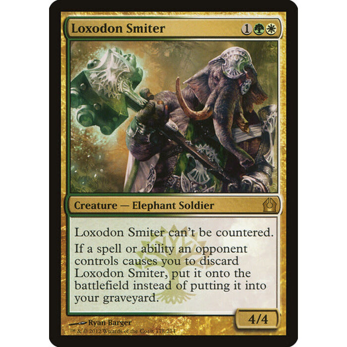 Magic: The Gathering Loxodon Smiter (178) Moderately Played Foil