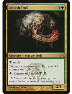 Magic: The Gathering Lotleth Troll (177) Lightly Played