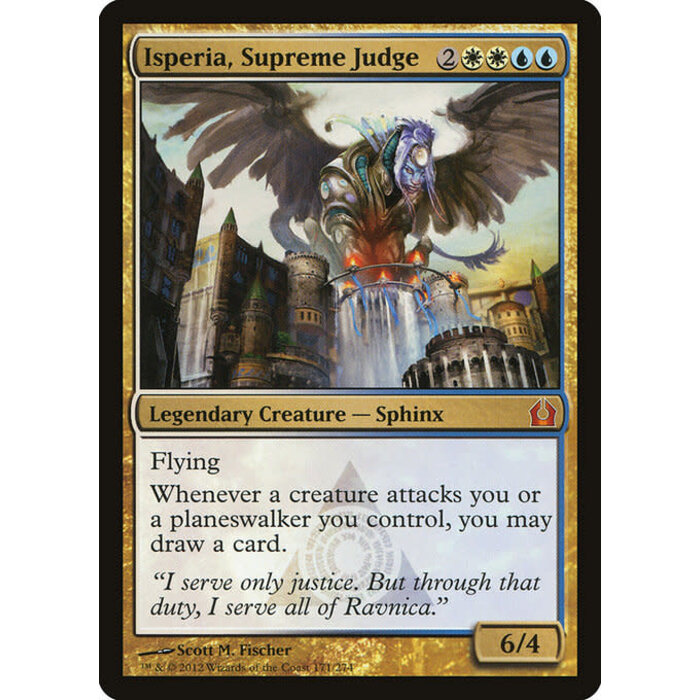 Magic: The Gathering Isperia, Supreme Judge (171) Moderately Played