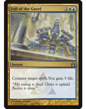 Magic: The Gathering Fall of the Gavel (161) Moderately Played
