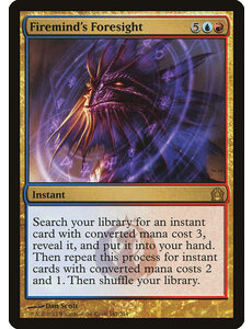 Magic: The Gathering Firemind's Foresight (162) Moderately Played