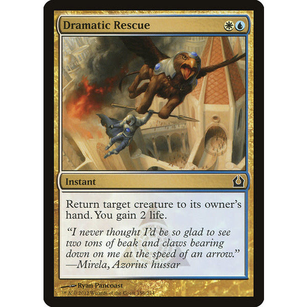 Magic: The Gathering Dramatic Rescue (156) Lightly Played