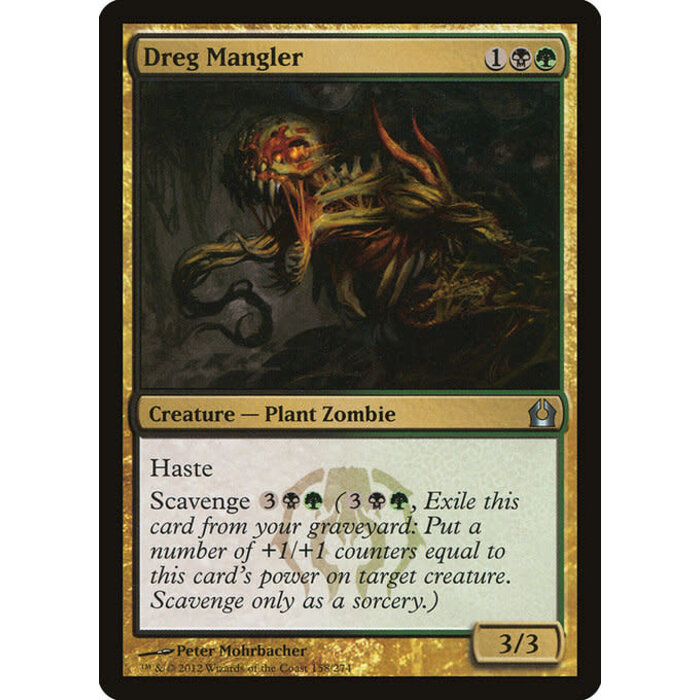 Magic: The Gathering Dreg Mangler (158) Moderately Played