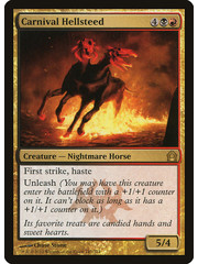 Magic: The Gathering Carnival Hellsteed (147) Lightly Played
