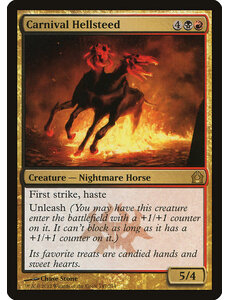 Magic: The Gathering Carnival Hellsteed (147) Moderately Played