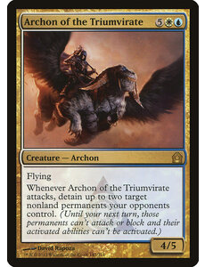 Magic: The Gathering Archon of the Triumvirate (142) Moderately Played Foil