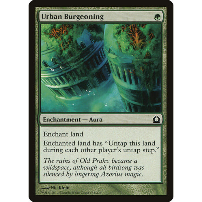 Magic: The Gathering Urban Burgeoning (138) Moderately Played
