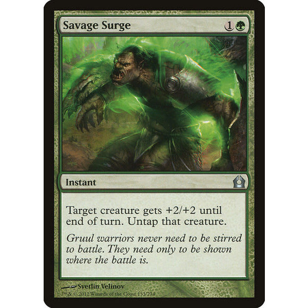 Magic: The Gathering Savage Surge (133) Lightly Played