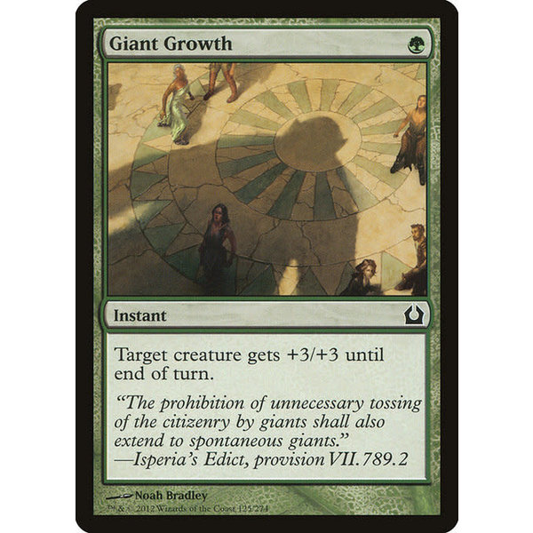 Magic: The Gathering Giant Growth (125) Lightly Played