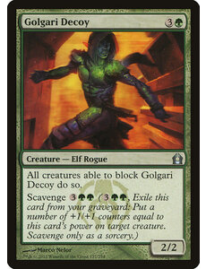 Magic: The Gathering Golgari Decoy (127) Moderately Played Foil