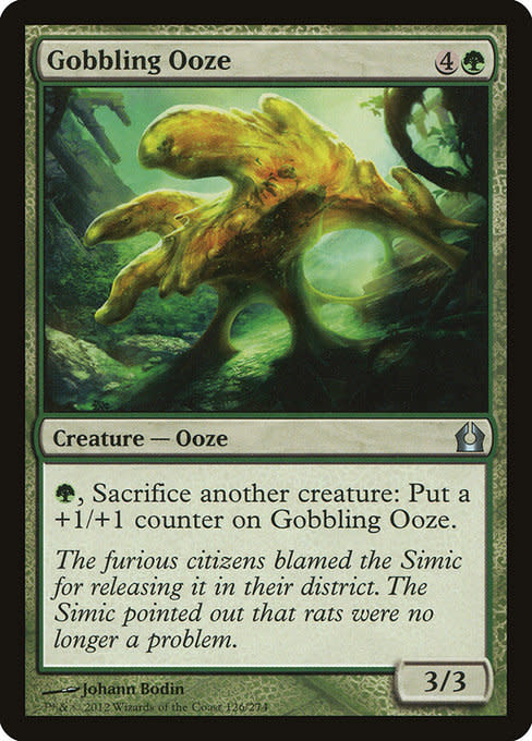 Magic: The Gathering Gobbling Ooze (126) Moderately Played - Kingslayer  Games