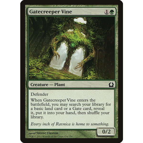 Magic: The Gathering Gatecreeper Vine (124) Moderately Played