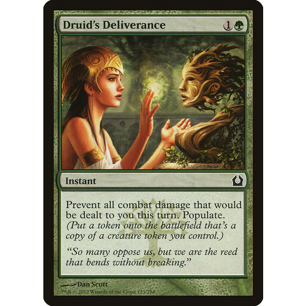 Magic: The Gathering Druid's Deliverance (123) Lightly Played