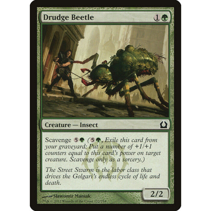 Magic: The Gathering Drudge Beetle (122) Lightly Played