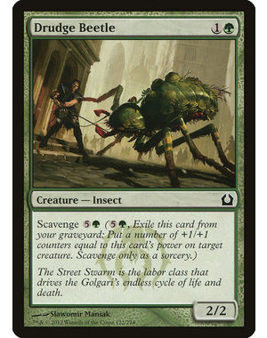 Magic: The Gathering Drudge Beetle (122) Moderately Played
