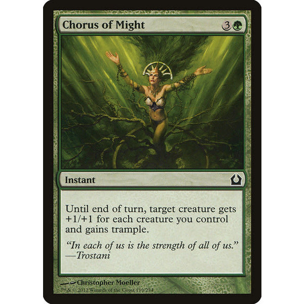 Magic: The Gathering Chorus of Might (119) Lightly Played