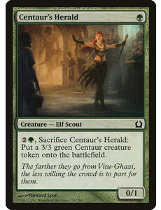 Magic: The Gathering Centaur's Herald (118) Lightly Played
