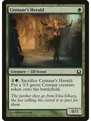 Magic: The Gathering Centaur's Herald (118) Moderately Played Foil