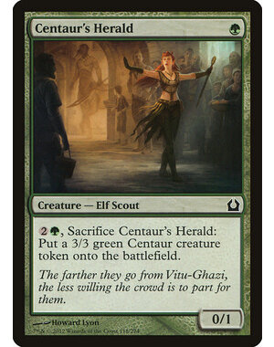 Magic: The Gathering Centaur's Herald (118) Moderately Played Foil