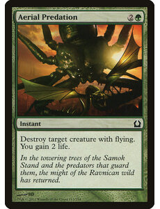 Magic: The Gathering Aerial Predation (113) Moderately Played