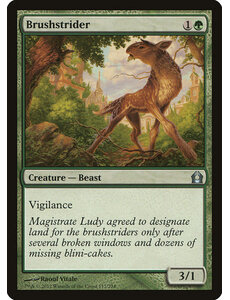 Magic: The Gathering Brushstrider (117) Lightly Played