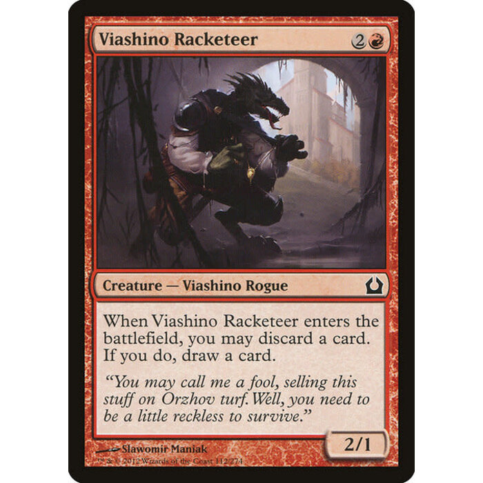 Magic: The Gathering Viashino Racketeer (112) Lightly Played