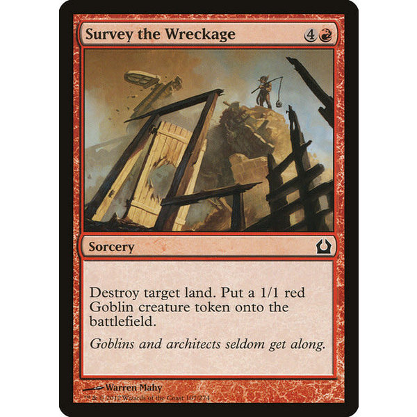 Magic: The Gathering Survey the Wreckage (107) Lightly Played